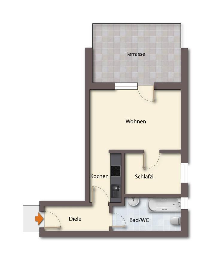 Ferienwohnung Friesenstübchen Dornumersiel Exterior foto